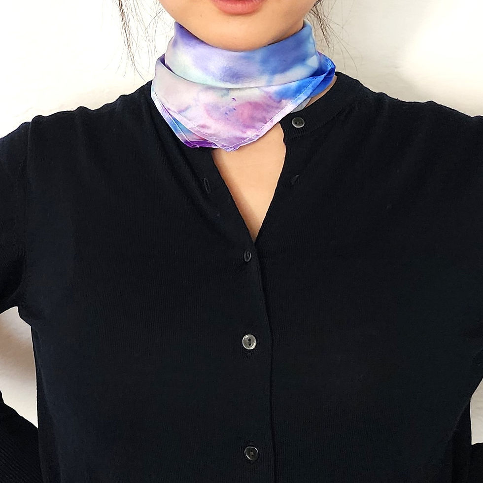 Thumbnail: silk art painting kit, silk scarf painting, wearable art
