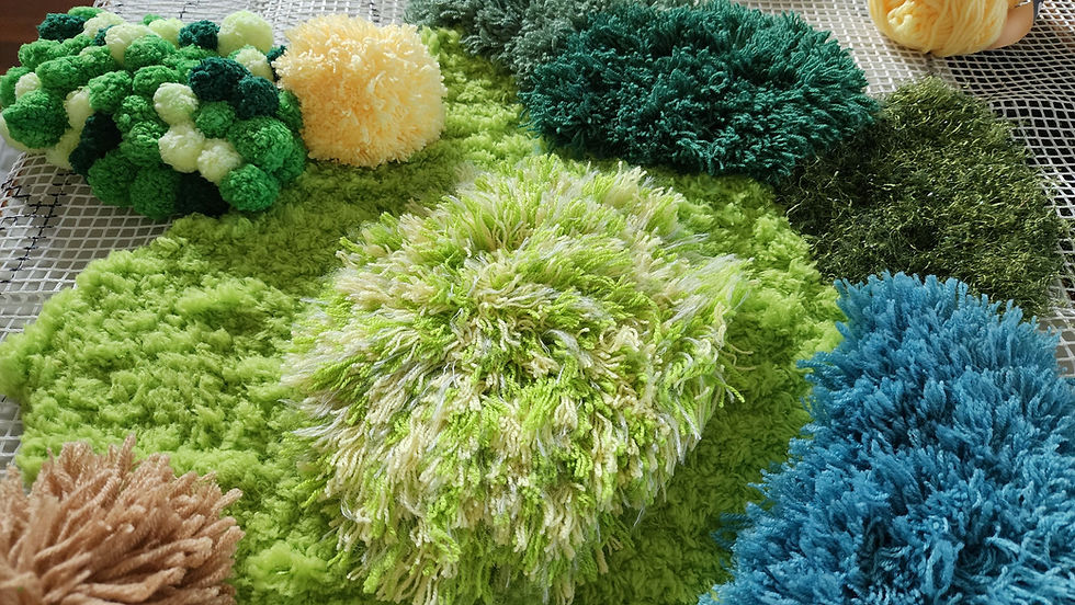 Thumbnail: mossy carpet rug textured