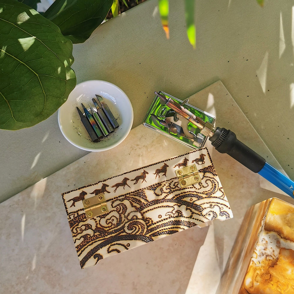 wood burning craft kit