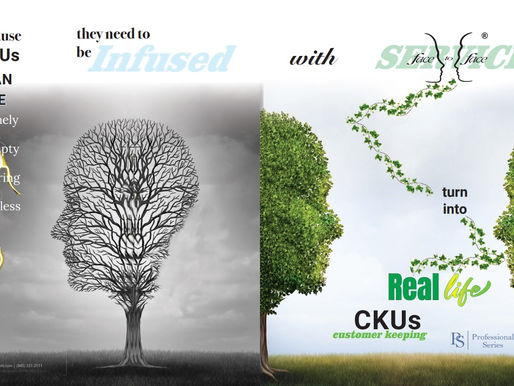 Infuse SKUs with Face to Face Service for Real Life Customer Keeping CKUs