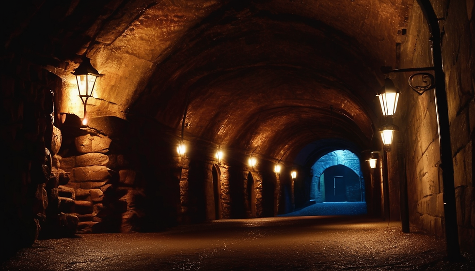 Ghost Hunting in Edinburgh Vaults