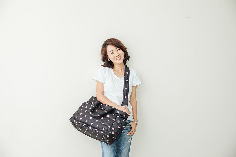 Thumbnail: AIRY Tote L | Pink Bubble