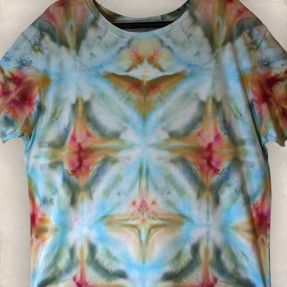 Thumbnail: Shibori Organic Unisex T-shirt - M