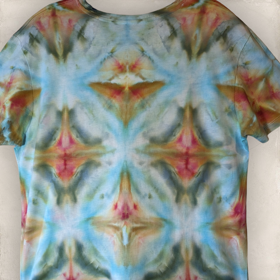Thumbnail: Shibori Organic Unisex T-shirt - M