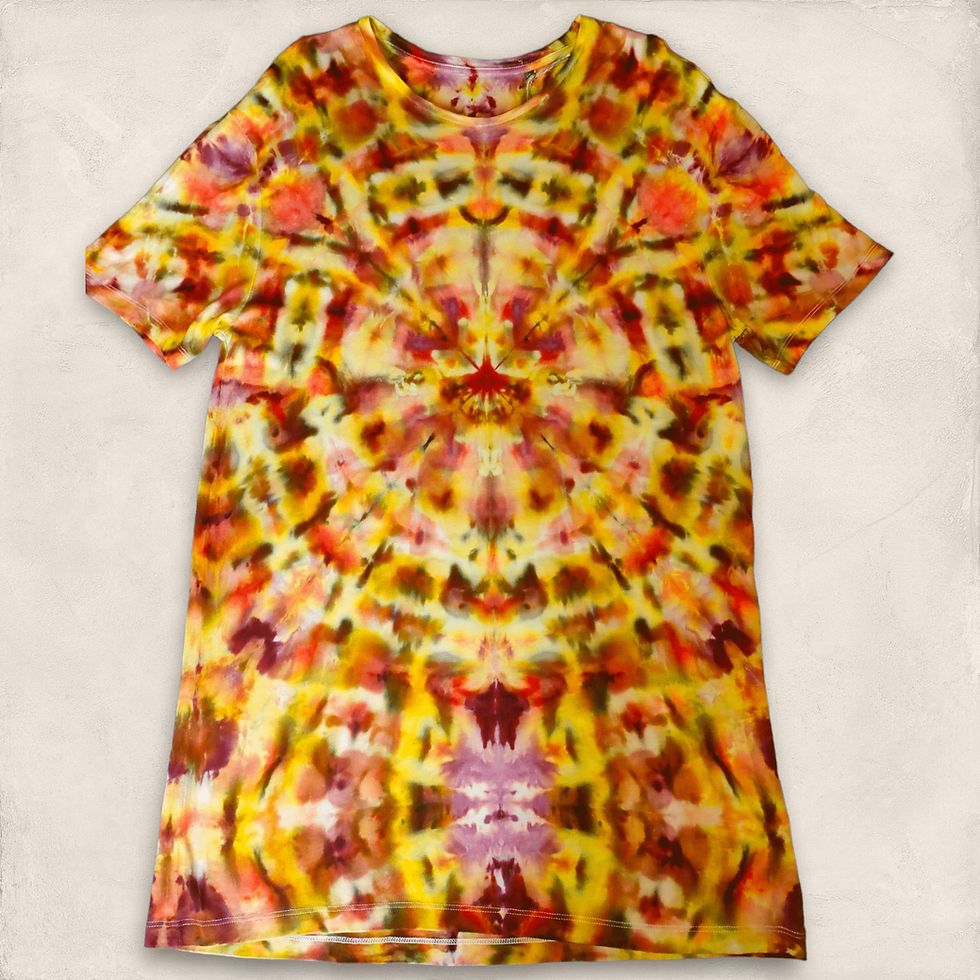 Thumbnail: Ice Dyed EcoViscose T-shirt - XL