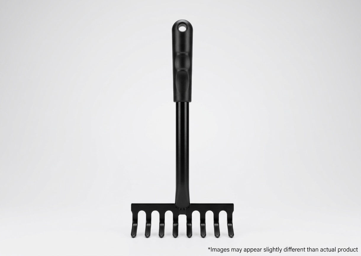 Professional 8-Tine Hand Rake & Soil Leveler