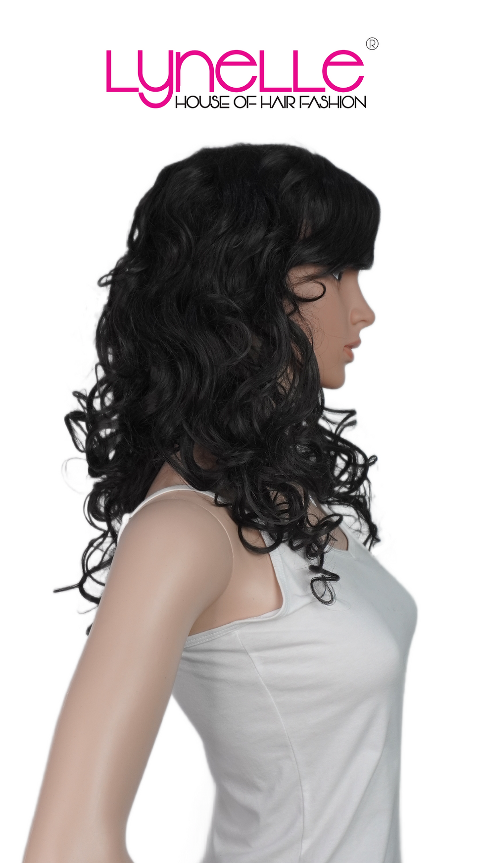 Thumbnail: 9602L Curly Synthetic Wig