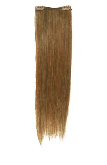 Thumbnail: Keira Human Hair Extensions Bra Length 16" 2-clip, Natural Color L16W4
