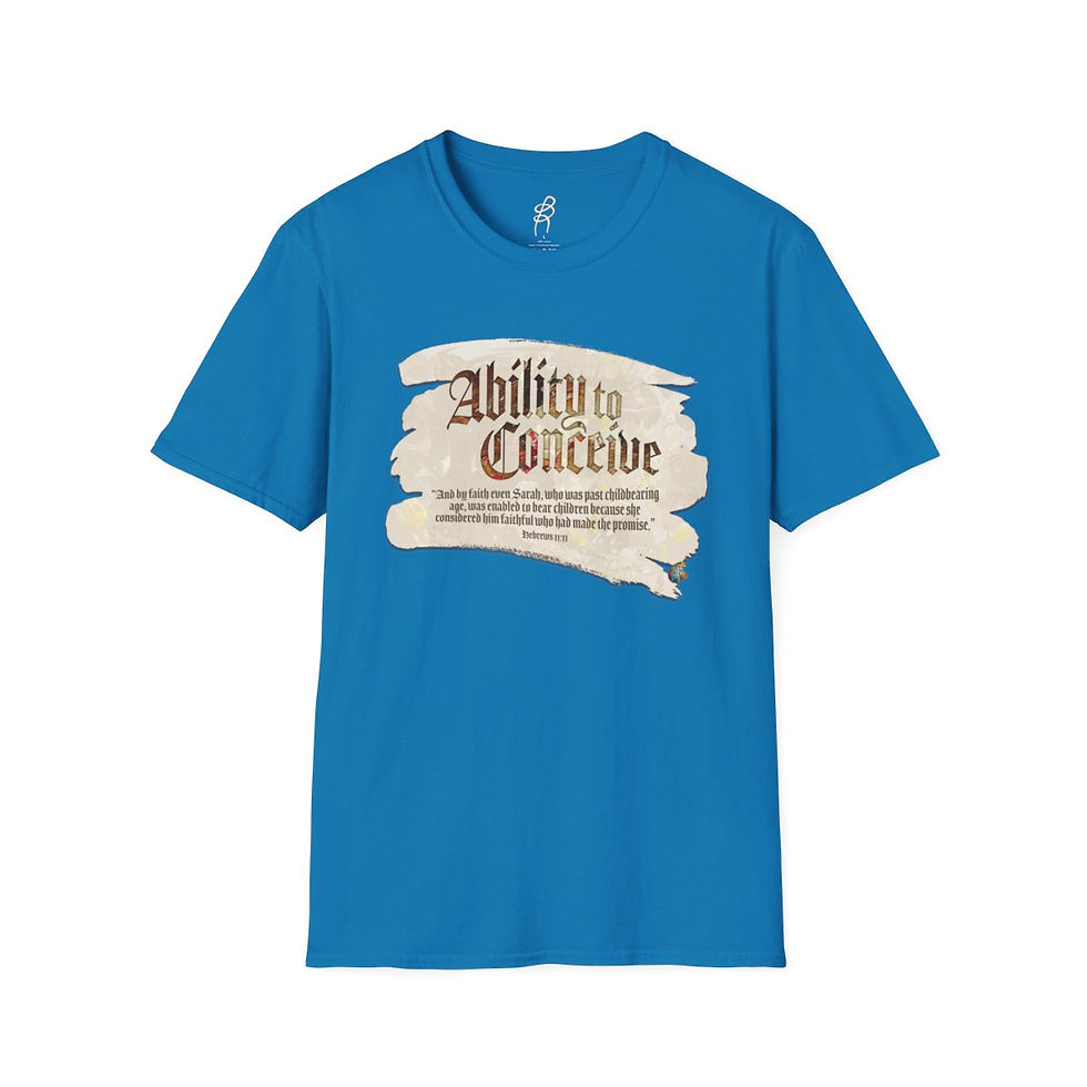 Thumbnail: Hebrews 11 and 11 FAITH2 Scripture Series EXT Softstyle Tee