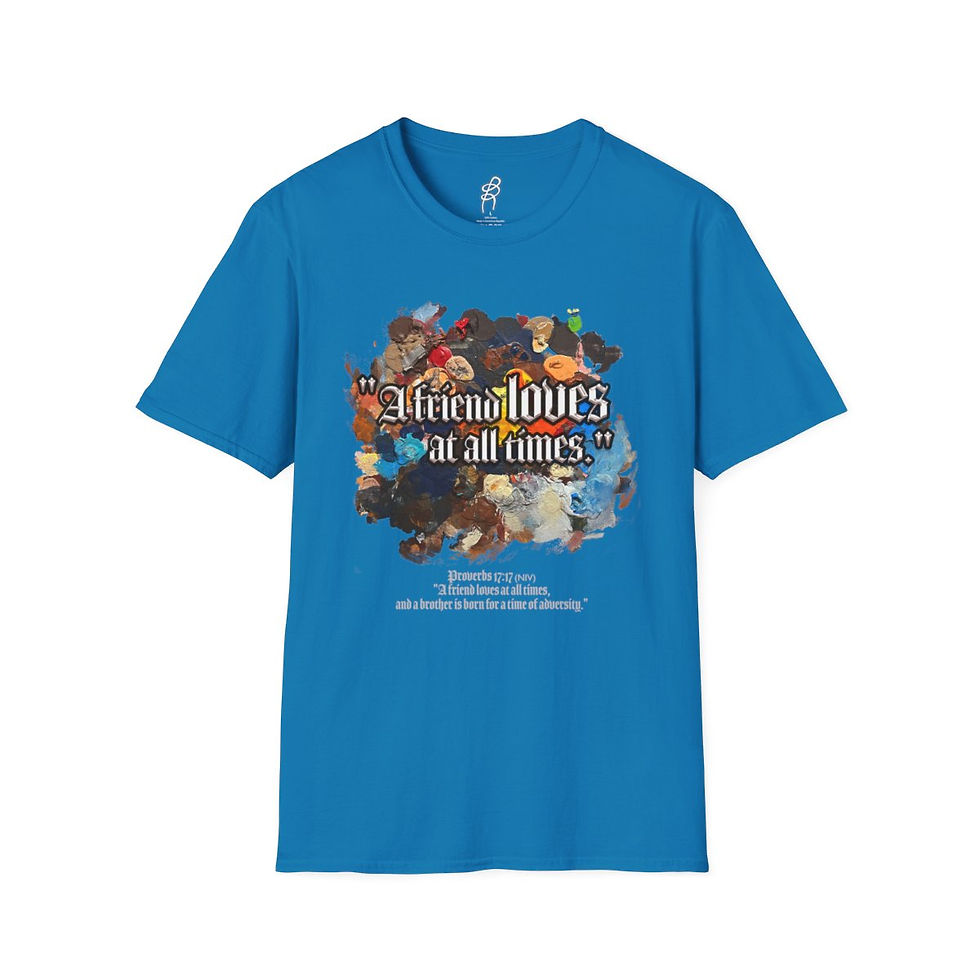 Thumbnail: Proverbs 17 and 17 Love Scripture Series EXT Softstyle Tee