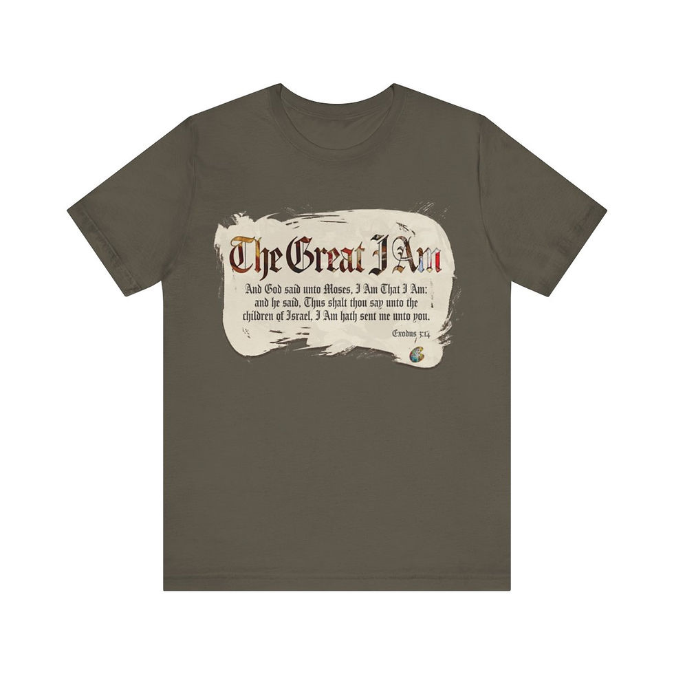 Thumbnail: The Great I am Exodus 3 and 14 Tee