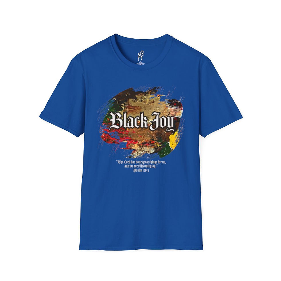 Thumbnail: Psalm 126 and 3 Black History Scripture Series EXT Softstyle Tee