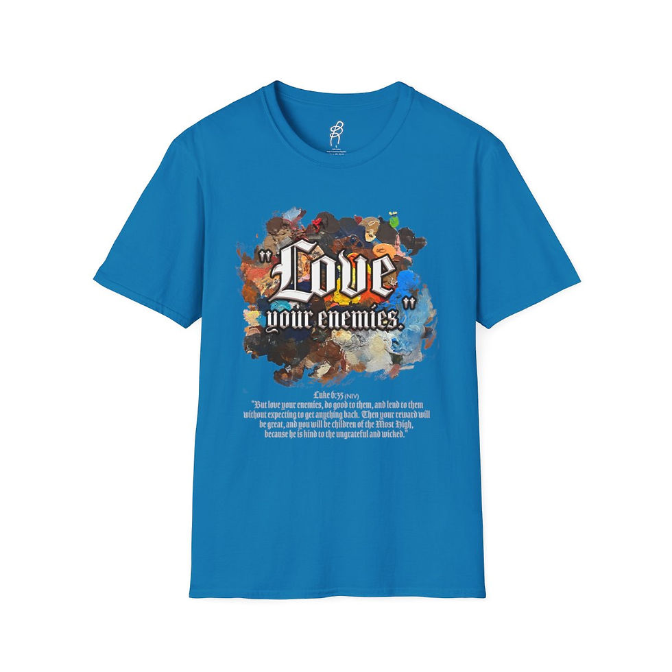 Thumbnail: Luke 6 and 35 Love Scripture Series EXT Softstyle Tee