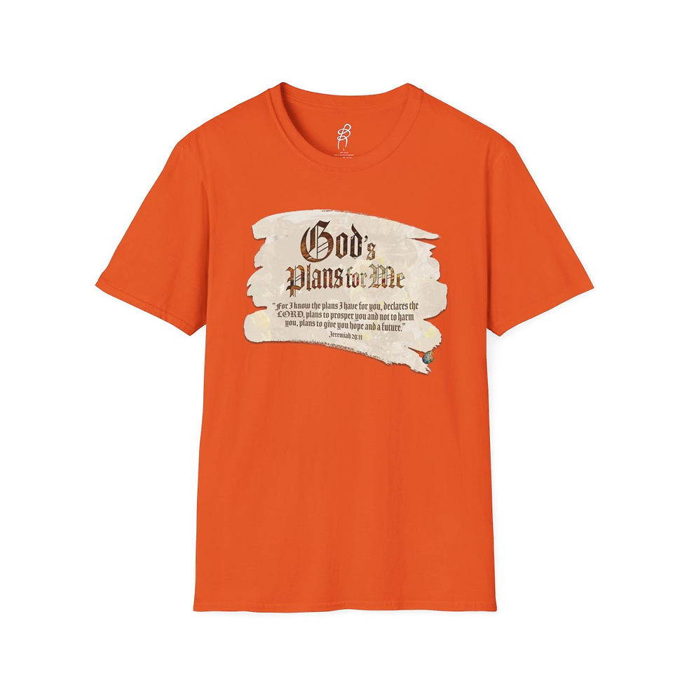 Thumbnail: Jeremiah 29 and 11 FAITH2 Scripture Series EXT Softstyle Tee