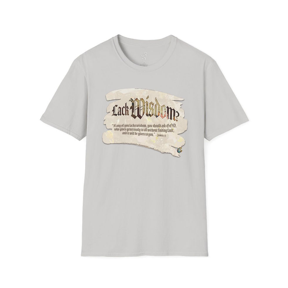 Thumbnail: James 1 and 5 FAITH2 Scripture Series EXT Softstyle Tee