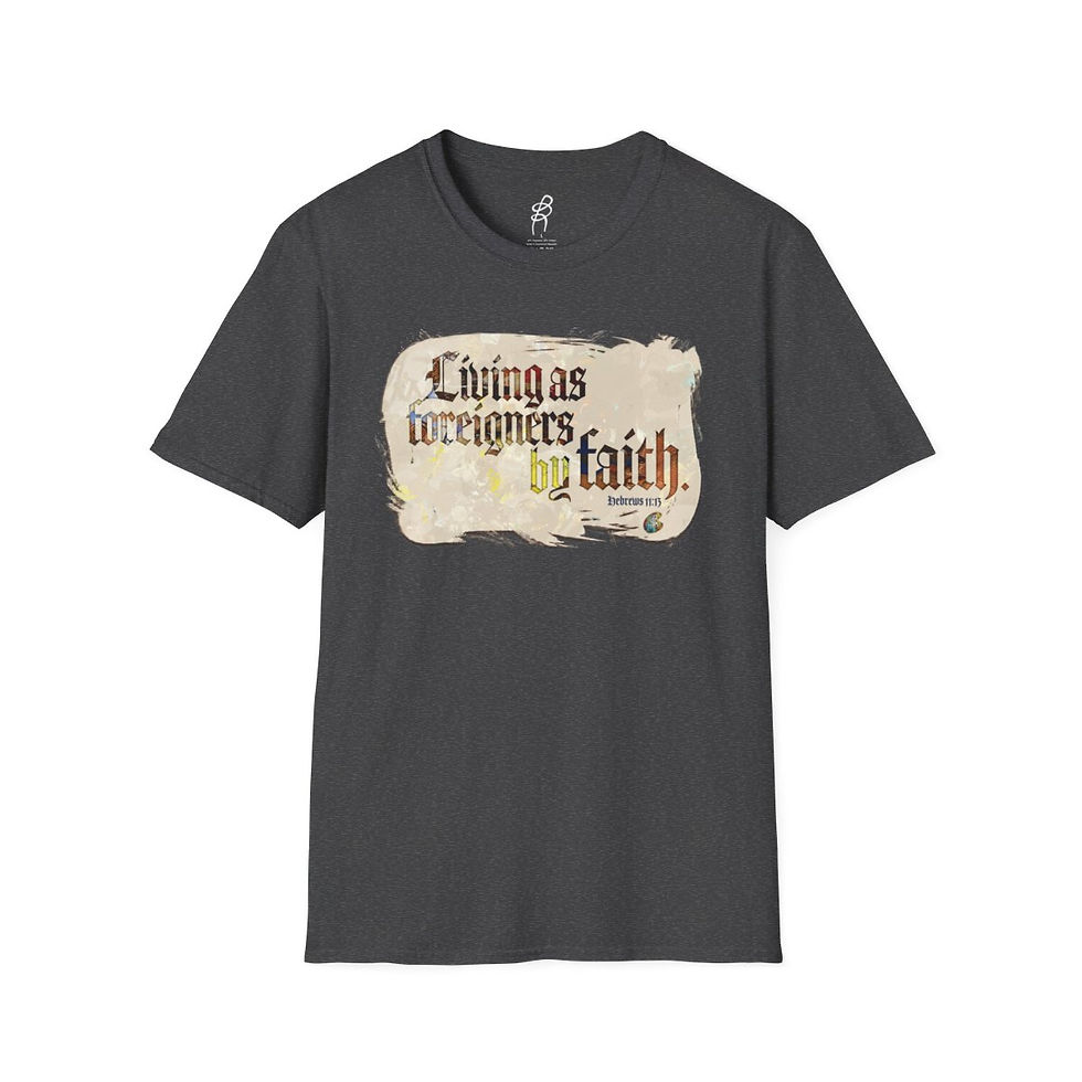 Thumbnail: Hebrews 11 and 13 FAITH Scripture Series EXT Softstyle Tee