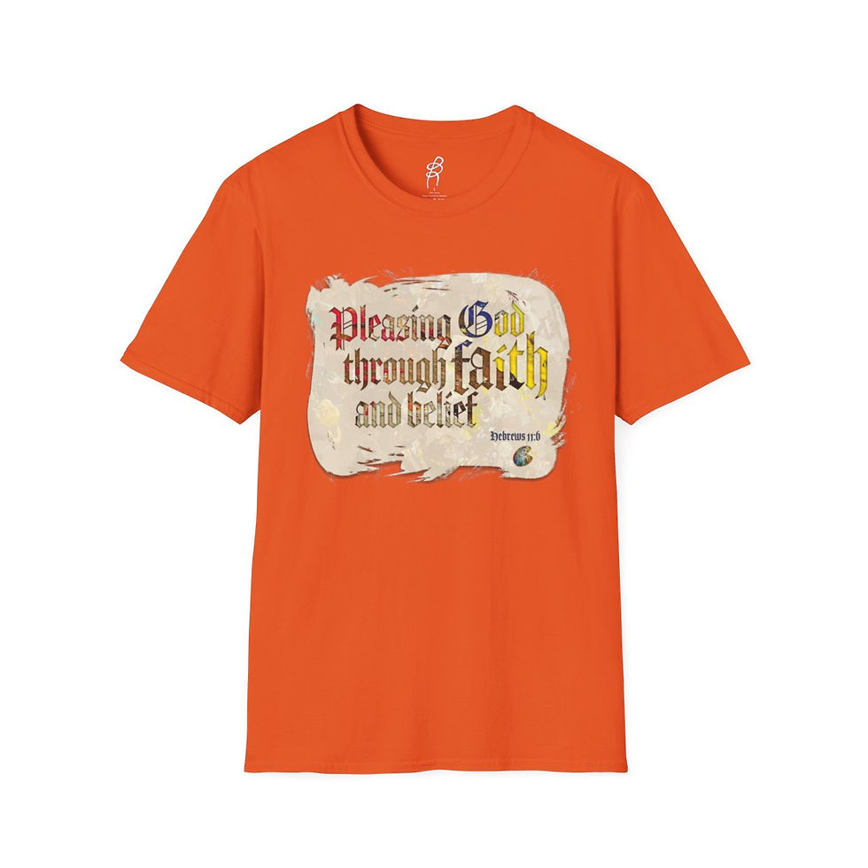 Thumbnail: Hebrews 11 and 6 Scripture Series EXT Softstyle Tee