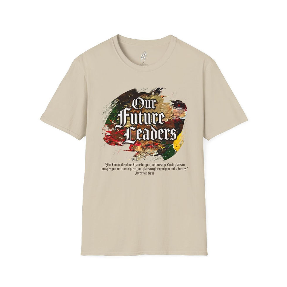Thumbnail: Jeremiah 29 and 11 Black History Scripture Series EXT Softstyle Tee