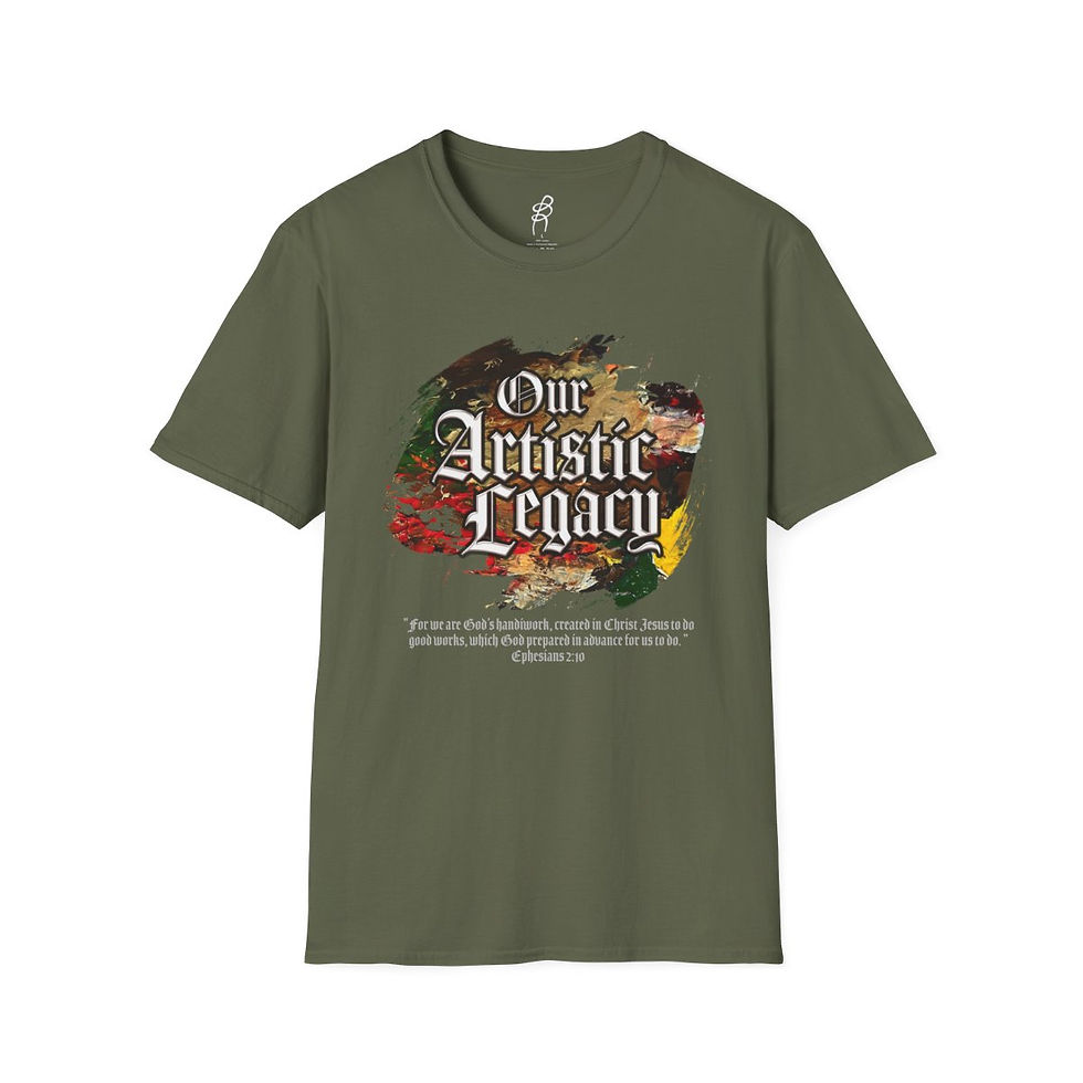 Thumbnail: Ephesians 2 and 10 Black History Scripture Series EXT Softstyle Tee