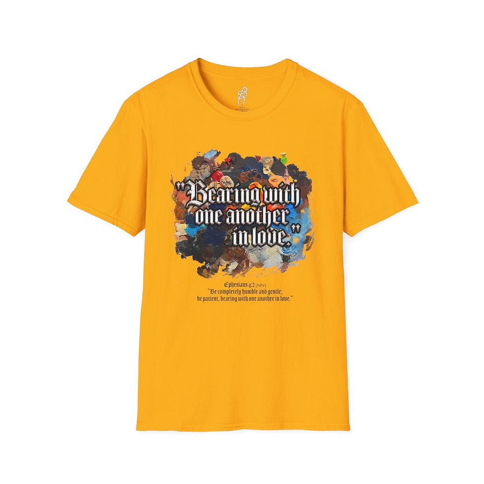 Thumbnail: Ephesians 4 and 2  Love Scripture Series EXT Softstyle Tee