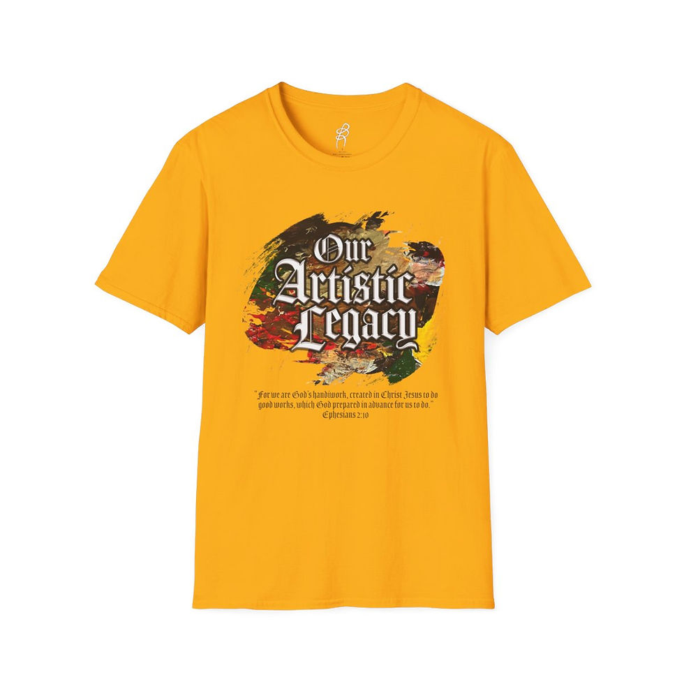 Thumbnail: Ephesians 2 and 10 Black History Scripture Series EXT Softstyle Tee
