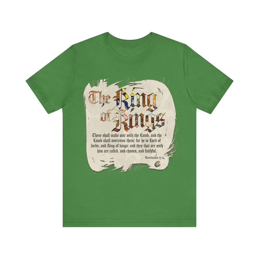 Thumbnail: The King of Kings Revelation 17 and 14 Tee