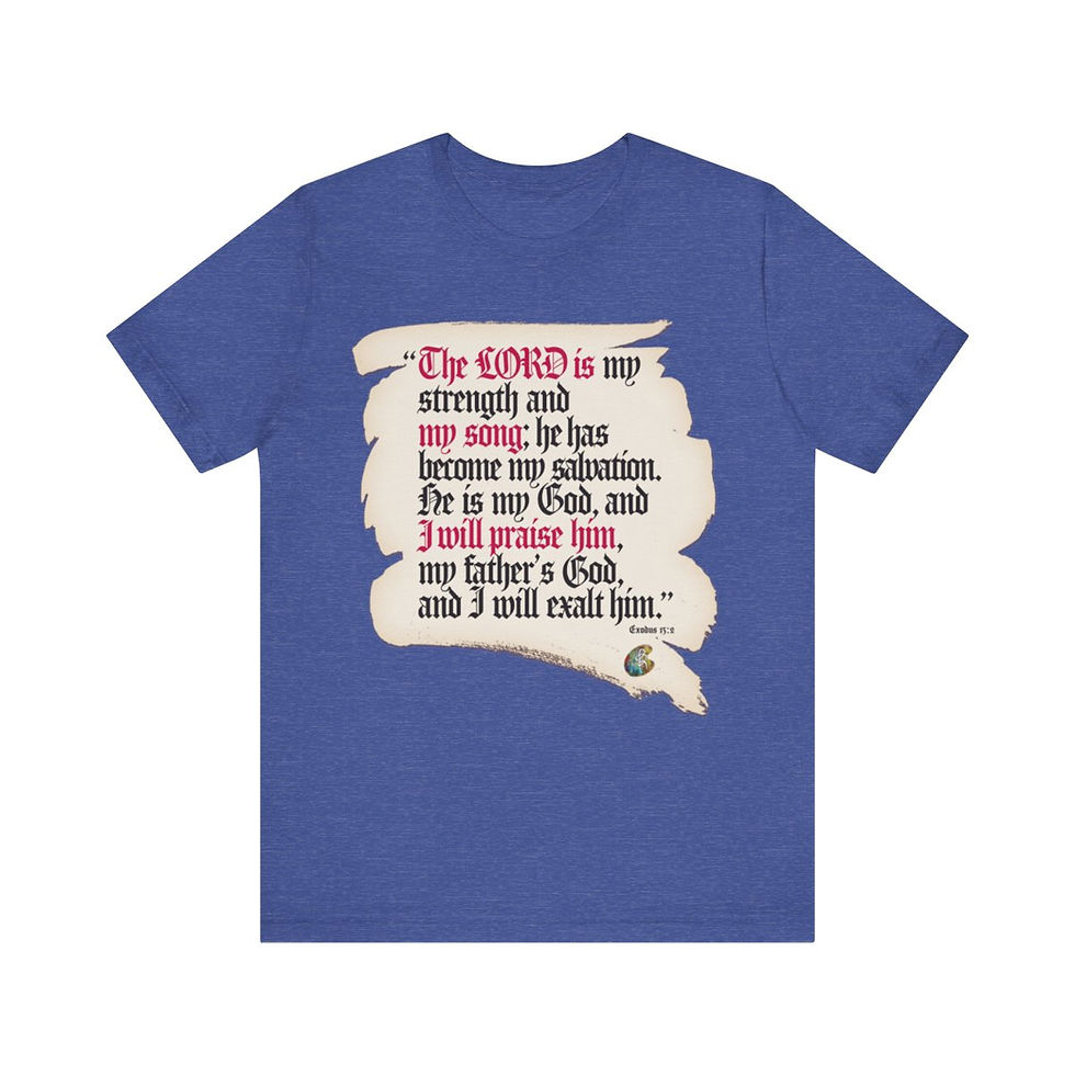 Thumbnail: Exodus 15 and 2 Scriptured Series EXT Tee