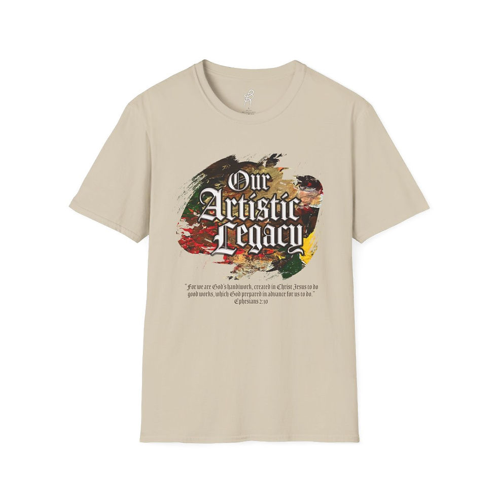 Thumbnail: Ephesians 2 and 10 Black History Scripture Series EXT Softstyle Tee