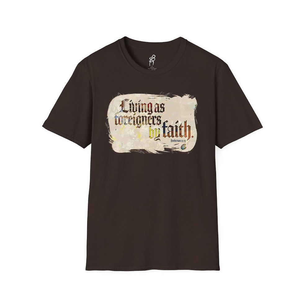 Thumbnail: Hebrews 11 and 13 FAITH Scripture Series EXT Softstyle Tee