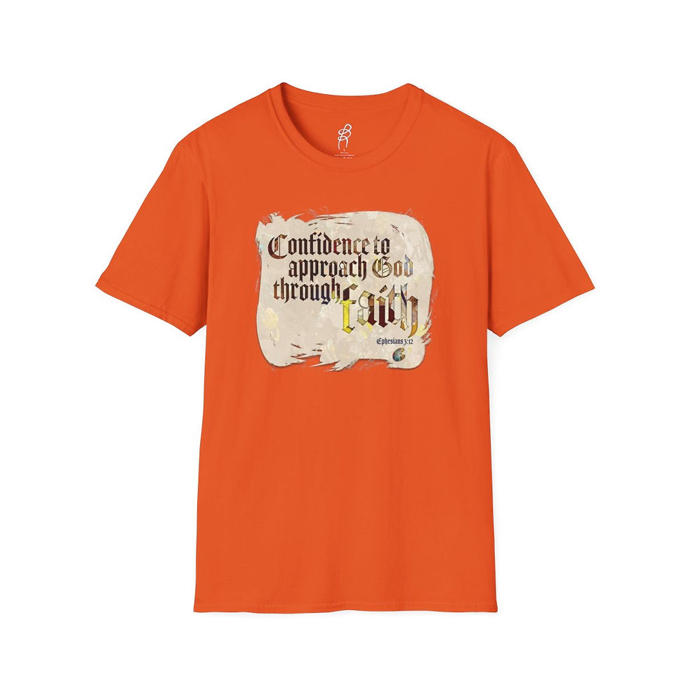 Thumbnail: Ephesians 3 and 12 FAITH Scripture Series EXT Softstyle Tee