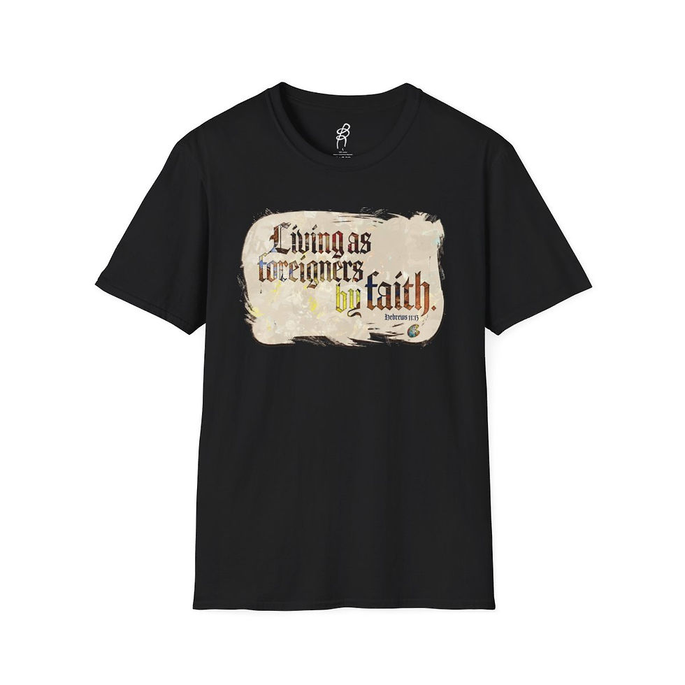 Thumbnail: Hebrews 11 and 13 FAITH Scripture Series EXT Softstyle Tee