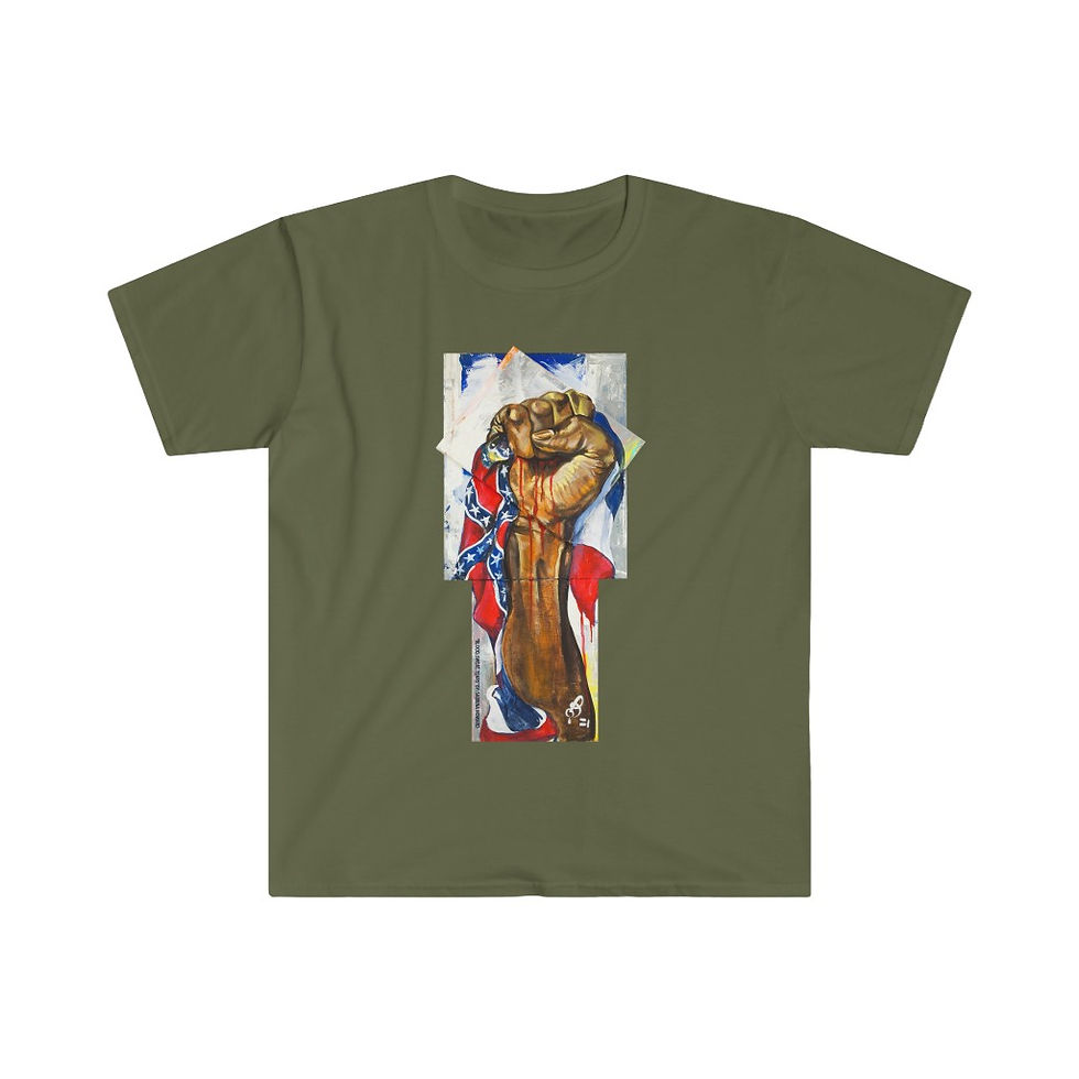 Thumbnail: "BLOOD, SWEAT, TEARS" By Sabrina Howard Unisex Softstyle T-Shirt