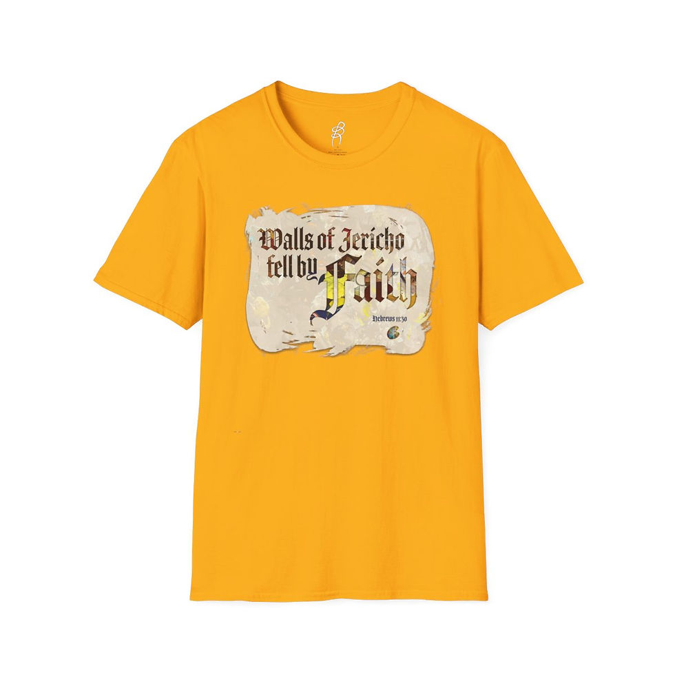 Thumbnail: Hebrews 11 and 30 Scripture Series EXT Softstyle Tee