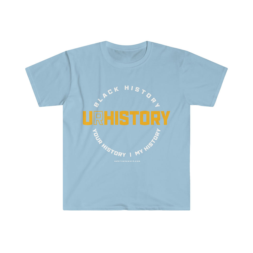 Thumbnail: "URHISTORY" Unisex Softstyle T-Shirt
