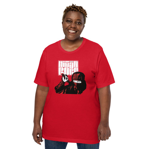 Red Ninja NINJA BORG Unisex t-shirt | NINJA BORG