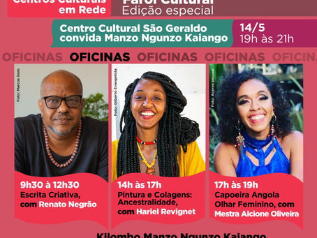 Oficina de Poesia no Kilombo Manzo! Circuito Municipal de Cultura