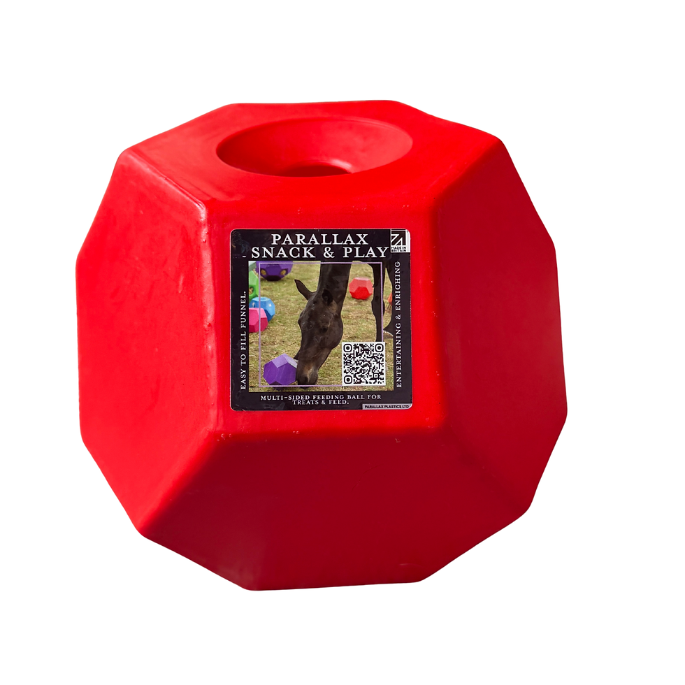 Red Snack & Play Treat Ball