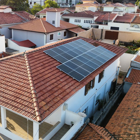 Usina residencial - Família Santos