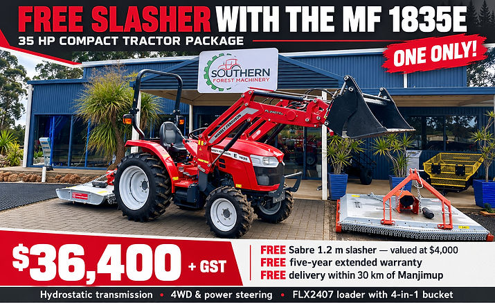 Massey Ferguson MF 1835E package deal_ed