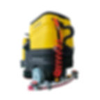 Thumbnail: 26" 30 Gal Ride-On Industrial Floor Scrubber with 3 *150 Ah Batteries, BTCR26