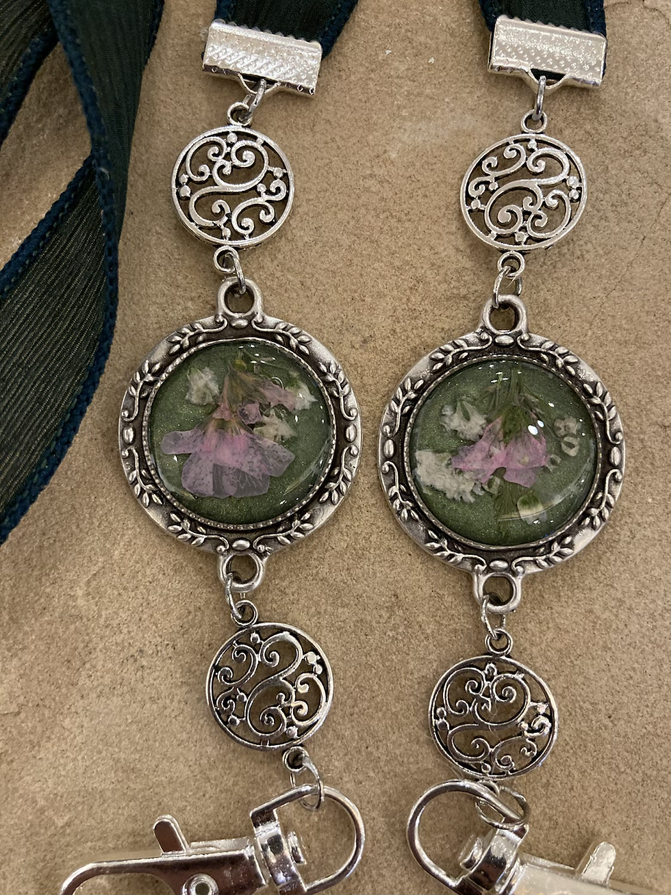 Thumbnail: Botanical Pendants - Jewelry Lanyard
