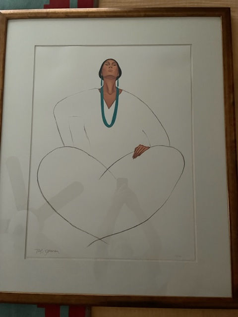 Thumbnail: RC Gorman Proud Lady, Lithograph for sale