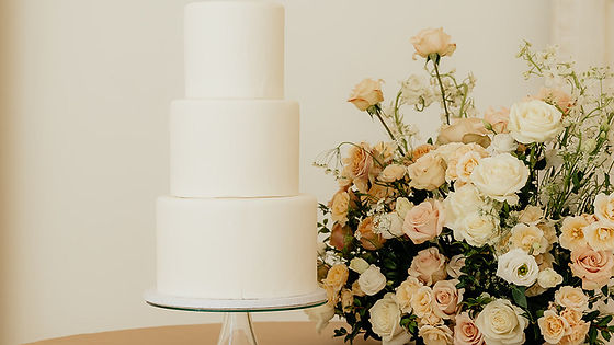 3-tier Fondant Wedding Cake