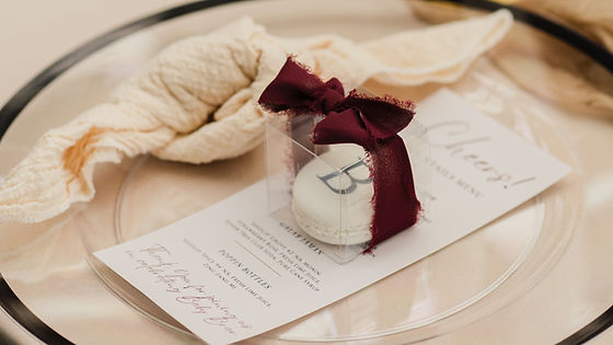 Macaron Favor Boxes