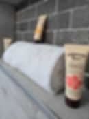 Hawaiian Tropic Toiletries Set in Bathroom