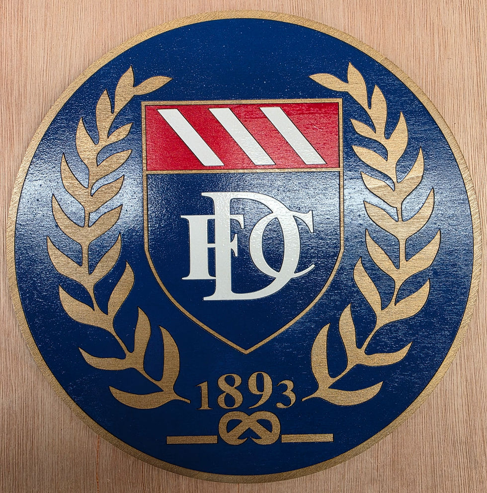 Thumbnail: Football Plaques