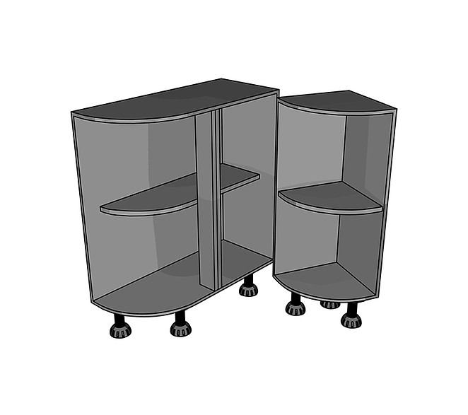 3x3 curved base and combination curve