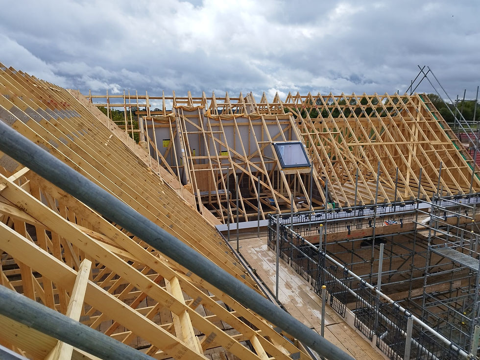 Main Roof Installation
