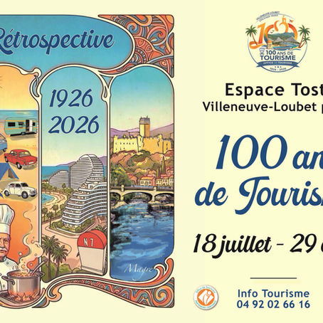 rétrospective sur les 100 ans du tourisme à Villeneuve-Loubet