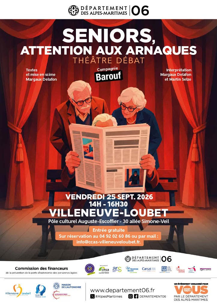 "Seniors, attention aux arnaques " : un spectacle interactif